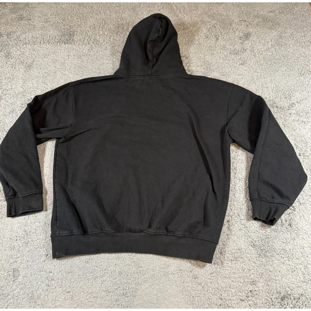 Kings Of NY Mens Drizzy Toronto Graphic Hoodie Large Black Streetwear Sweatshirt